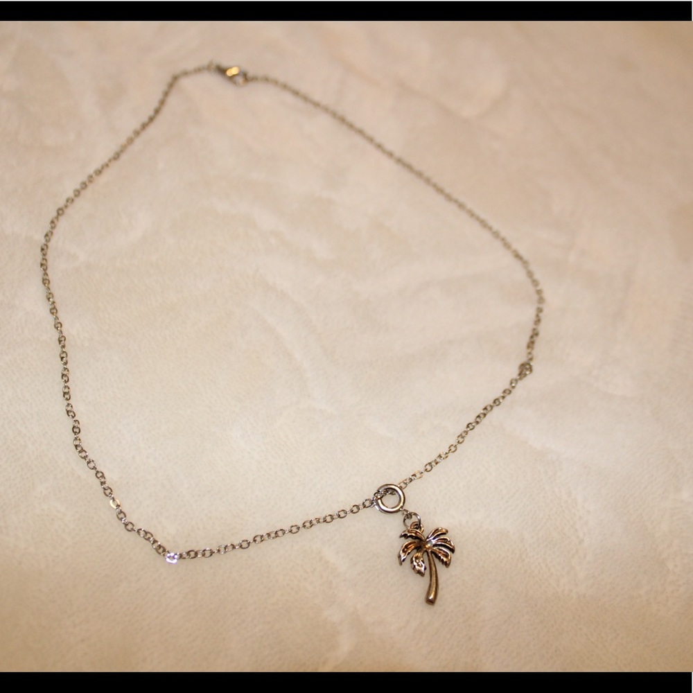 Palm Tree Necklace